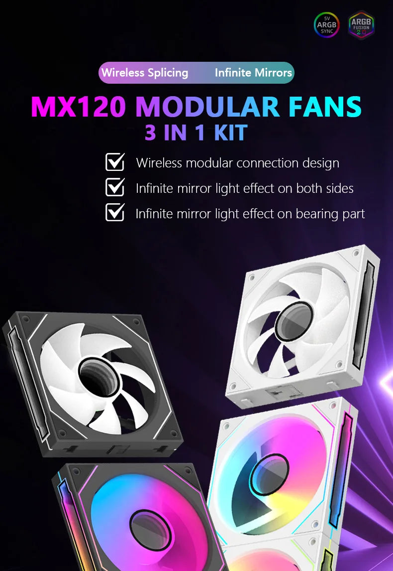 120mm Case Cooling Fan ARGB