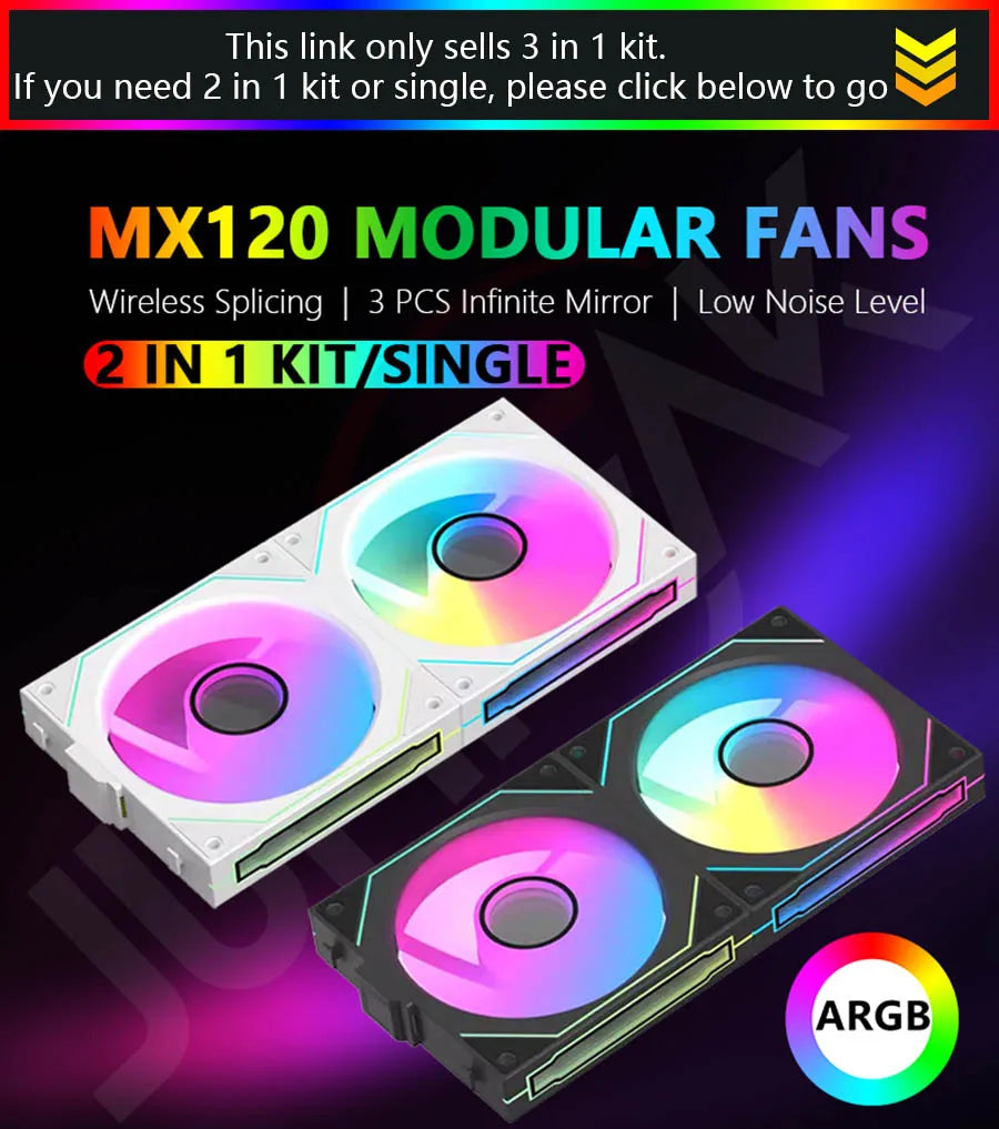 120mm Case Cooling Fan ARGB